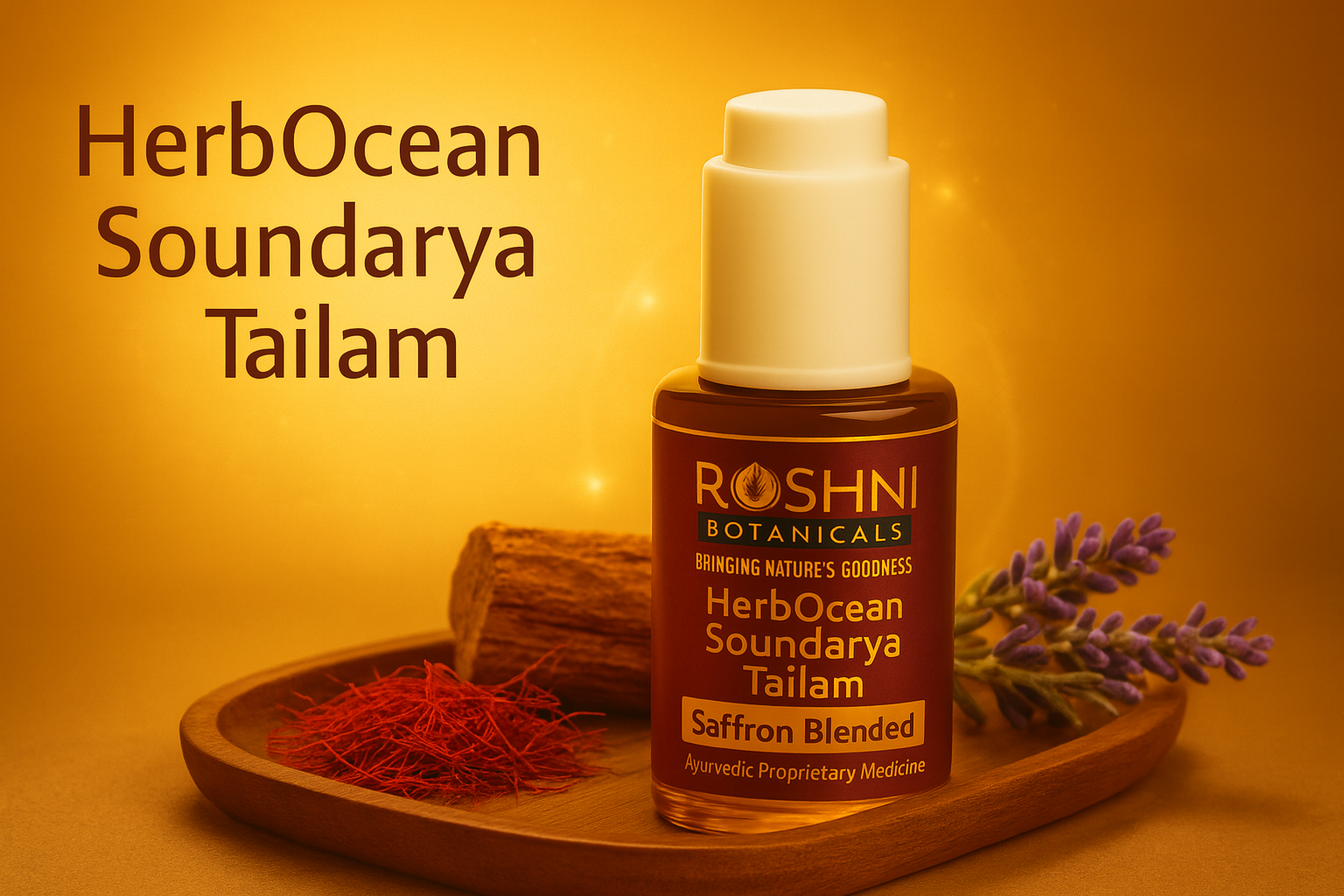 Sustainable Skincare: HerbOcean Soundarya Tailam's Eco-Conscious Approach to Beauty